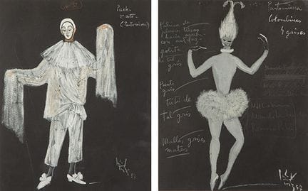 VICTOR CORTEZO 
 Madrid 1908-1978 
 
 Arlequin et 