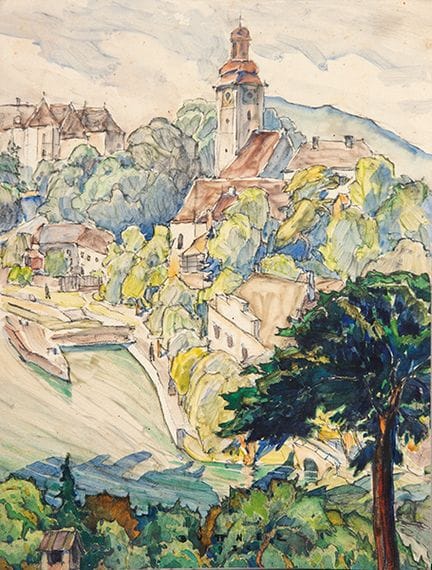 GERMANY, 20TH CENTURY 
 
 View from the Mountain. 