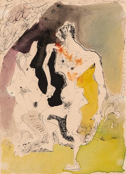 DIN MATAMORO 
 Vigo, 1958 
 
 Untitled. 1983 
 Wat