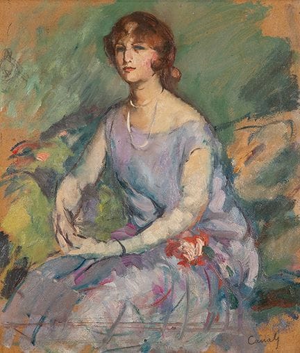 RICARDO CANALS 
 Barcelone 1876-1931 
 
 Portrait 