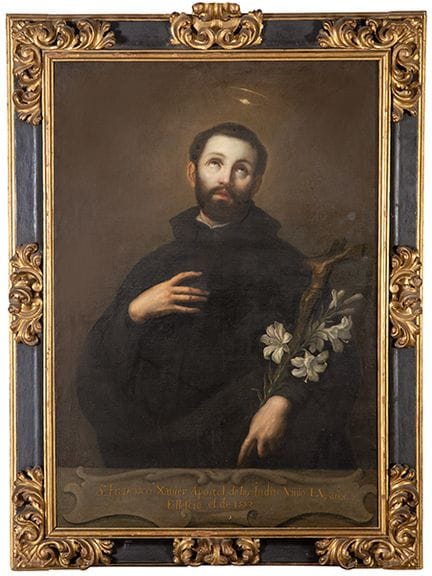 ADEPTE DE CLAUDIO COELLO 17E SIÈCLE 
 
 Saint Fran