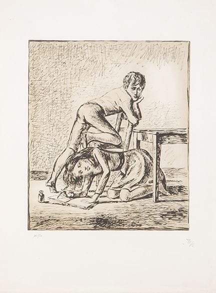 BALTHUS 
 France 1908–Switzerland 2001 
 
 Because