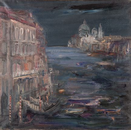 JOAQUÍN HIDALGO 
 Girona 1933-2011 
 
 Venice at N