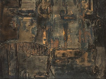 LUCIO MUÑOZ 
 Madrid 1929-1998 
 
 Painting No. 17