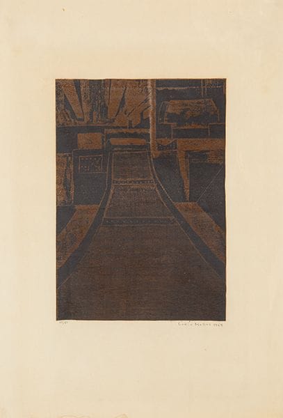 LUCIO MUÑOZ 
 Madrid 1929–1998 
 
 Untitled. 1968–