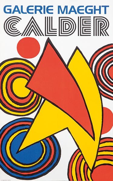 亚历山大-考尔德 
 费城 1898-纽约 1976 
 
 Calder Galerie Maeg