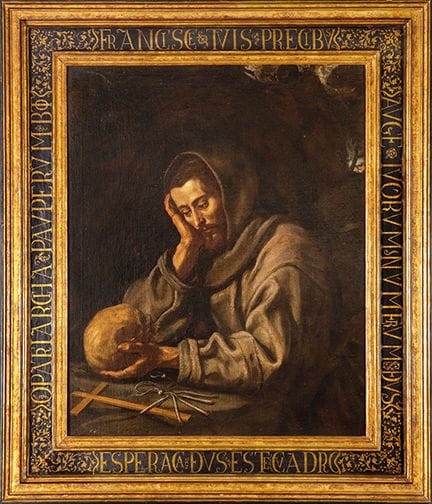 LUIS TRISTAN 
 Tolède, 1586 - 1624 
 
 Saint Franç