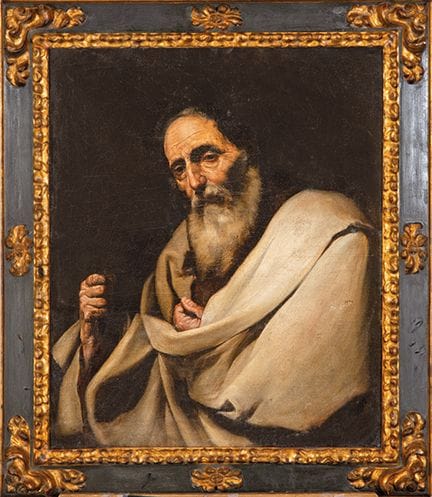 RIBERA WORKSHOP 17TH CENTURY 
 
 Saint Bartholomew