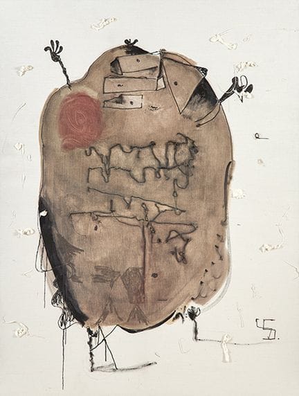 塞昆迪诺·埃尔南德斯 
 马德里 1975 
 
 《无题第5号》。2007 
 布面油画 
 签名