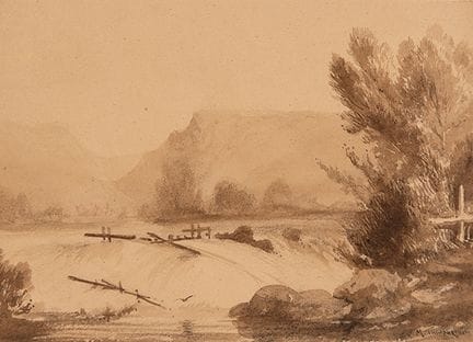 José María Tamburini 
 1856 - 1932 
 
 La cascade 