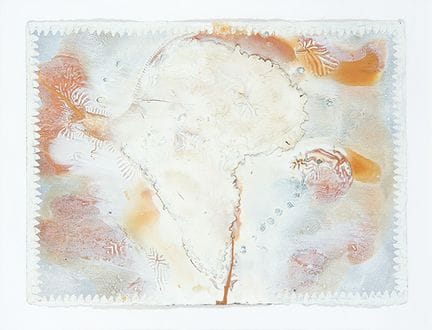 达里奥·阿尔瓦雷斯·巴索 
 加拉加斯，1966年 
 
 《无题》，1991年 
 纸本油画颜料、