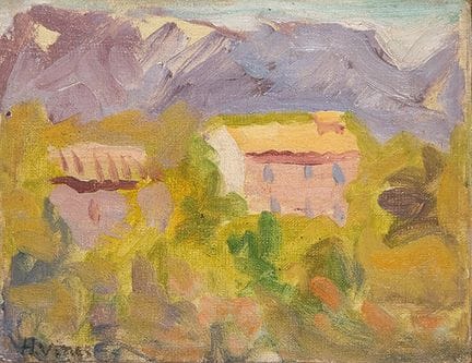 HERNANDO VIÑES 
 Paris 1904–1993 
 
 View from the