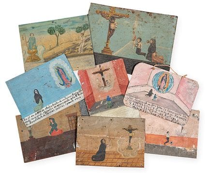 MEXICAN SCHOOL 20TH CENTURY 
 
 Important collecti