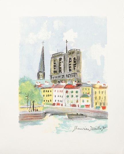 MAURICE UTRILLO 
 Paris 1883–1955 
 
 Notre Dame (