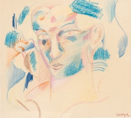 CEESEPE 
 Madrid 1958–2018 
 
 Face 
 Wax on paper