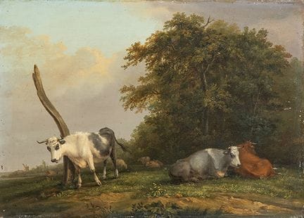 École néerlandaise du XIXe siècle 
 
 Paysage avec