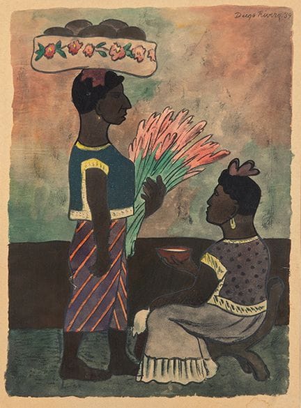 DIEGO RIVERA 
 Mexico 1886–1957 
 
 Watercolors 19