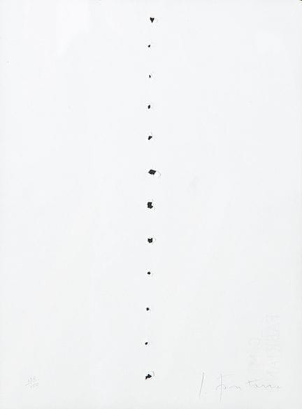 LUCIO FONTANA 
 Rosario, Santa Fe 1899–Italy 1968 