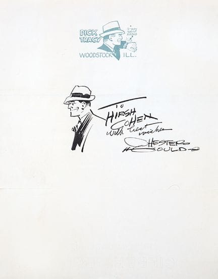 GOULD CHESTER 
 USA 1900–1985 
 
 Dick Tracy 
 Ink
