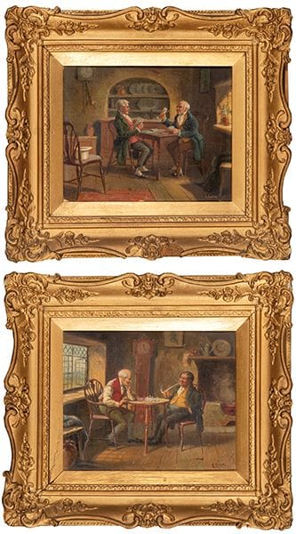 ALEXANDER AUSTEN 
 Royaume-Uni, 1859-1924 
 
 Pair