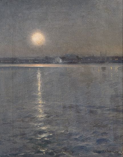 ELISEO MEIFREN 
 Barcelone, 1859 - 1940 
 
 Lune s