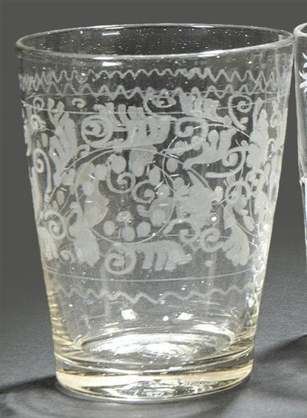 Vaso "La Granja Crystal" del periodo di Carlo IV, 