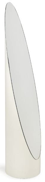 Mirror in the Lipstick model by Roger Lecal, in wh