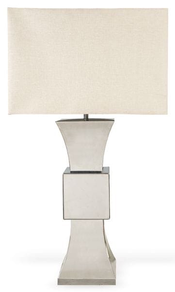 Lamp by Lorenzo Castillo. Geometric steel body, co