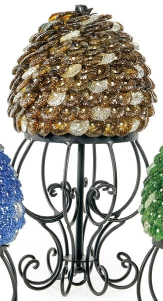Lampada da tavolo in vetro di Murano, modello “Hed