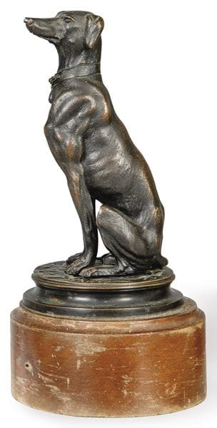After Antoine-Louis Barye (France 1795-1875) 
 "Se