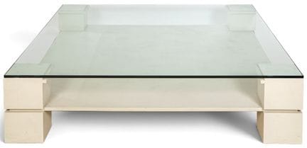 Kapta Collection coffee table with a modular struc