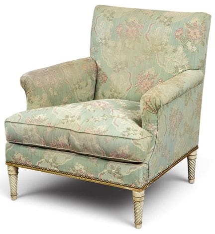 Napoleon III armchair, Louis XVI style, in carved,