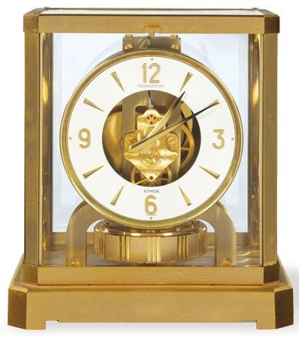 Jaeger-LeCoultre Atmos mantel clock, Switzerland, 