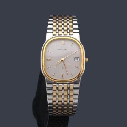BUCHERER Herrenuhr mit Gehäuse und Armband aus Ede