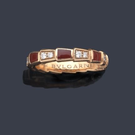 BVLGARI 
 Ring aus der „Serpenti“-Kollektion mit D