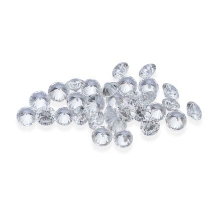 Eine Partie Diamanten mit einem Gesamtgewicht von 
