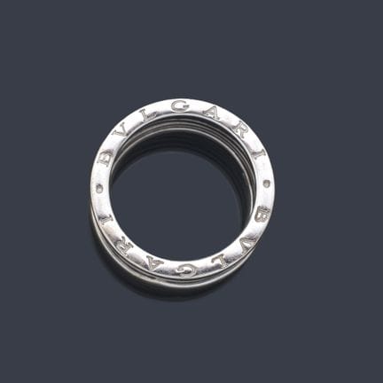 BVLGARI 
 Ring aus der Kollektion „B. ZER0“ in ein