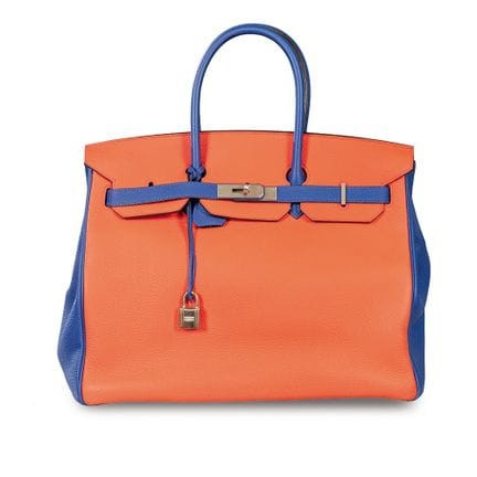 HERMÈS, Parigi 
 Hermès Birkin 35 Arlecchino in pe