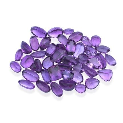 Los mit Amethysten im Birnen- und Ovalschliff mit 