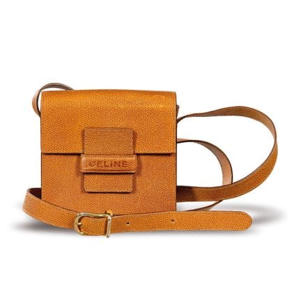 CÉLINE 
 Borsa a tracolla dalla forma strutturata 