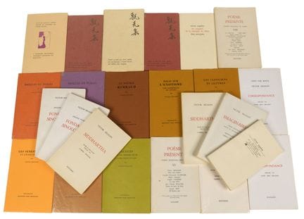 SEGALEN (VICTOR)
Importante colección de 24 volúme