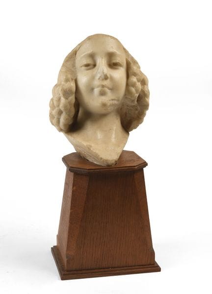 FRENCH SCHOOL, CIRCA 1900
Head of a Young Woman
Wh