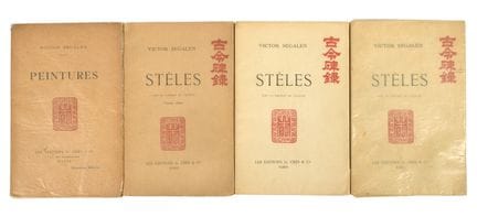 SEGALEN (VICTOR)
Stèles. París, Éditions G. Crès &