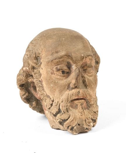ITALY, EARLY 17TH CENTURY
Head of a Saint (Joseph?