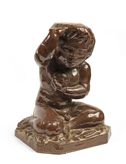 MANUFACTURE NATIONALE DE SÈVRES
Skulptur aus braun