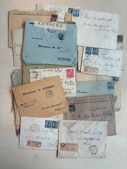 LEVANTE
Un lote de cartas del Levante: más de 100 