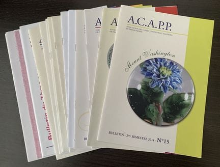 Vingt et un bulletins de l'Association des Collect