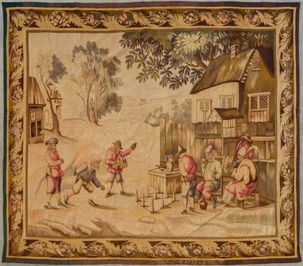 AUBUSSON
Wandteppich
Das Palet-Spiel
Die Bordüre t