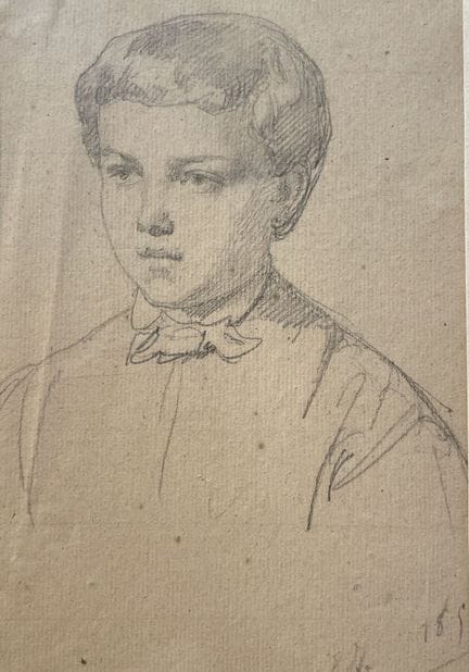 Scuola francese del XIX secolo
Serie di quattro di