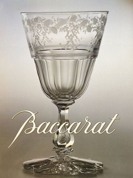 BACCARAT
Jean louis CURTIS et Veronique NANSENET
E